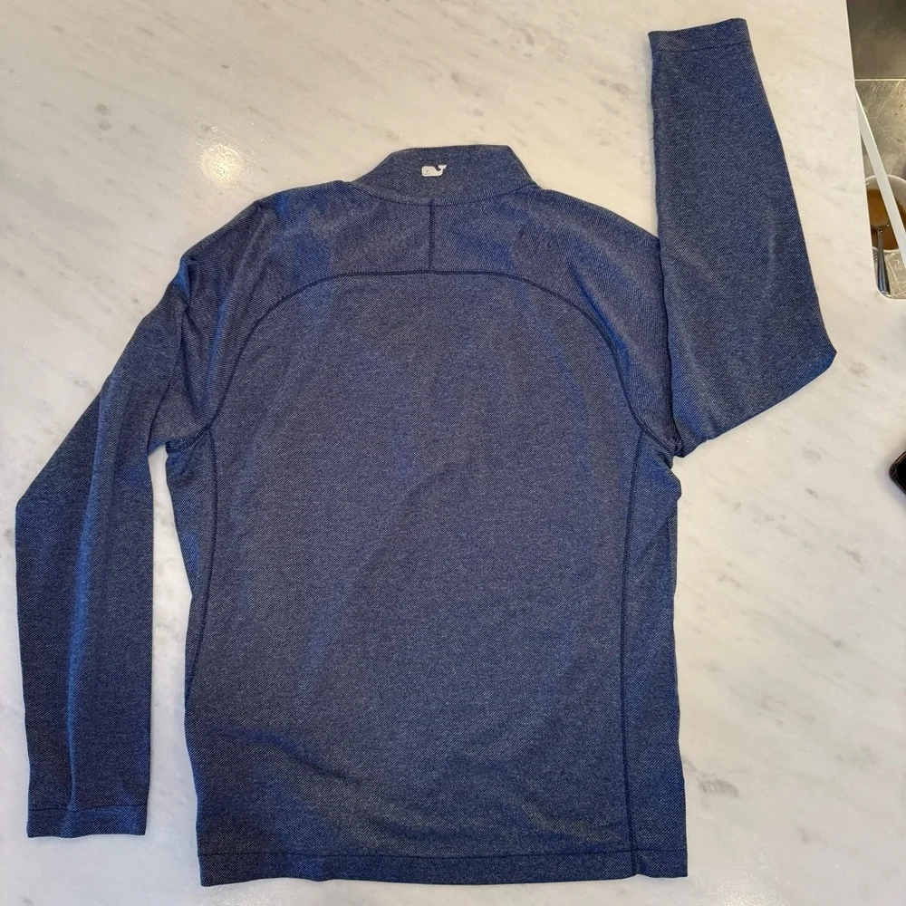 Vineyard Vines Performance‎ 1/2 Zip Pullover Men Size Small Lightweight Sweater - Picture 5 of 8